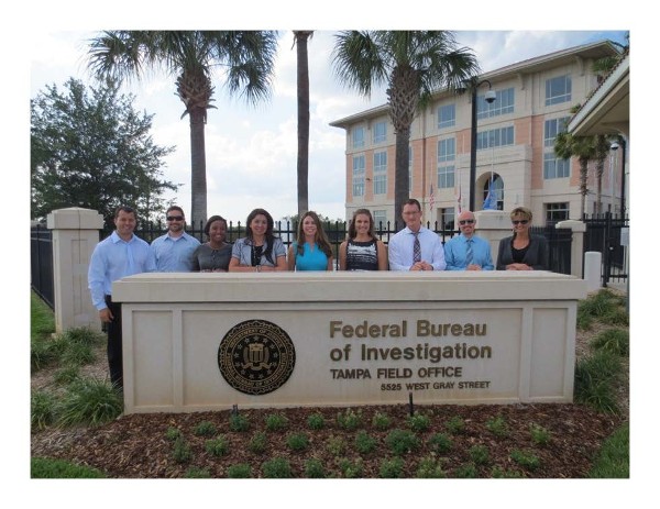 In April, members of the chapter's Young AFCEAN program are granted access to tour the FBI's local Tampa Field Office.